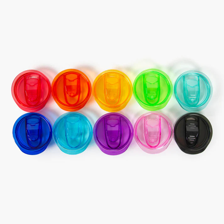 Colored Tumbler Lids